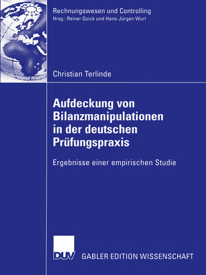 cover image of Aufdeckung von Bilanzmanipulationen in der deutschen Prüfungspraxis